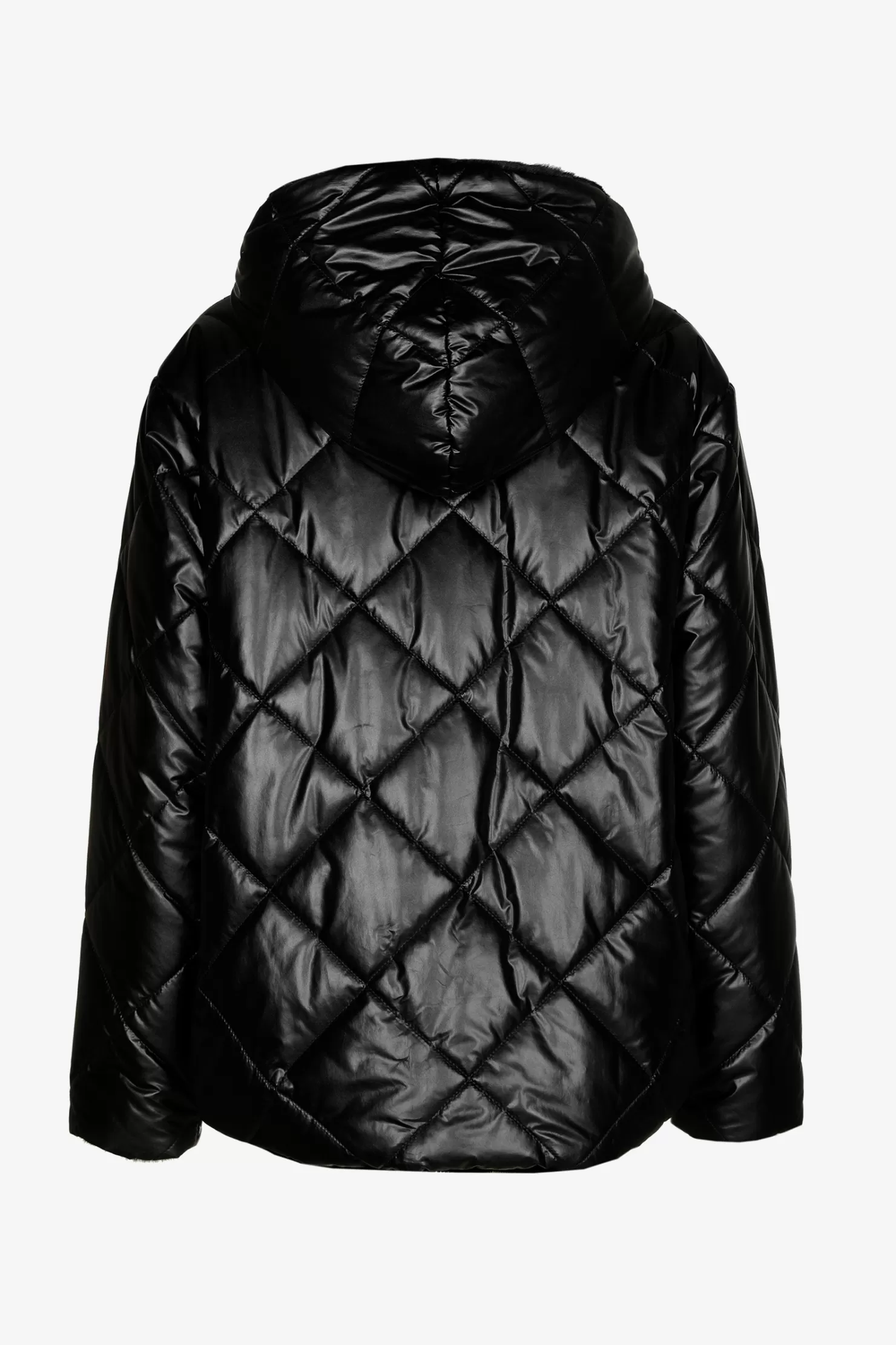 Xandres Wende-Daunenjacke BLACK Discount